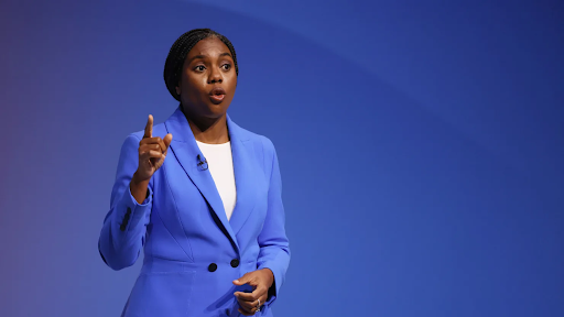 UK’s Conservatives name Kemi Badenoch as new leader, party shift to the right.
